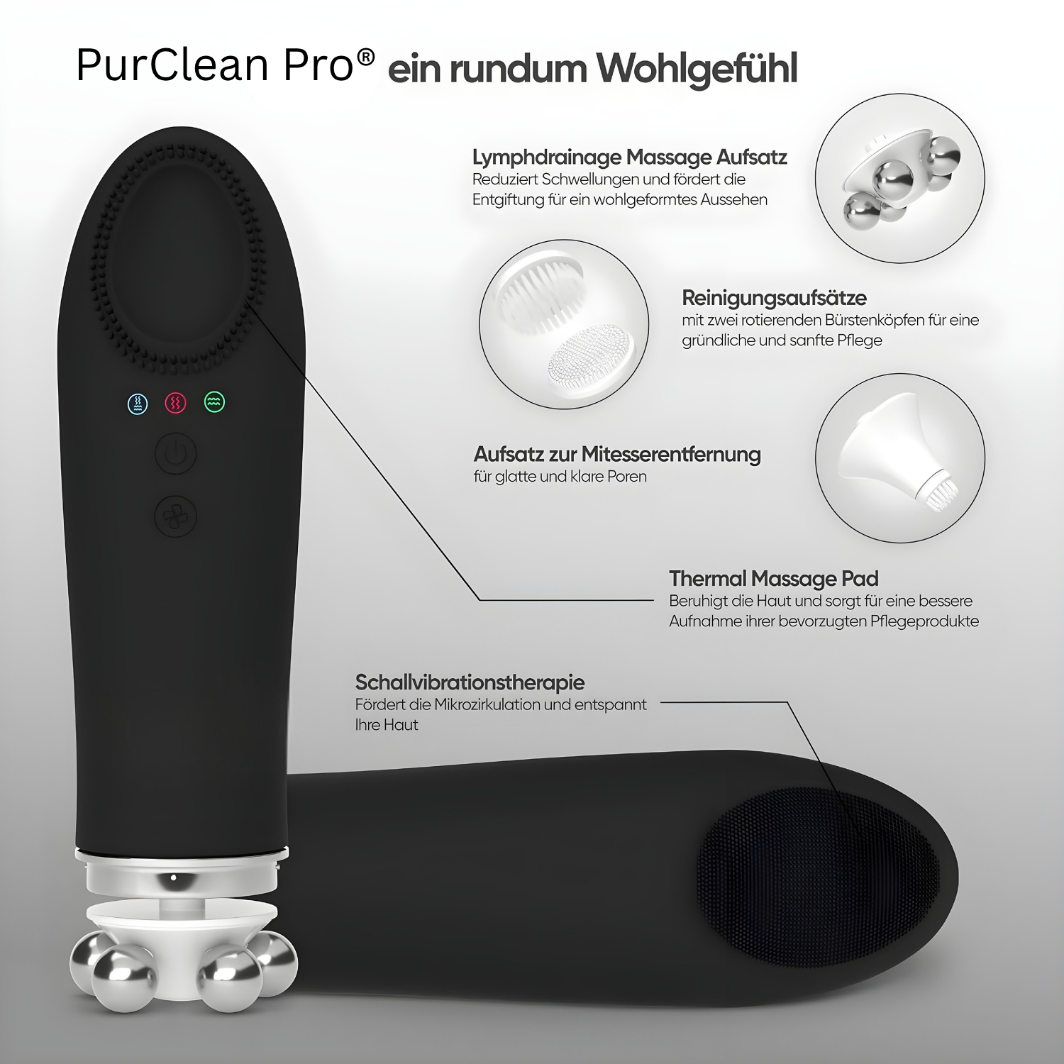 PurClean® Glätten, Straffen, Reinigen: für strahlende Haut